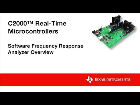 Software Frequency Response Analyzer Overview