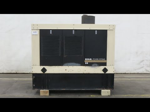 200 7Kohler 60REOZJB 62 kW diesel generator John Deere 4045TF270 EPA Tier 2 engine 548Hrs -CSDG 4105