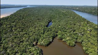 FUI SOZINHO EXPLORAR UMA LAGOA ISOLADA DENTRO DE UMA ILHA