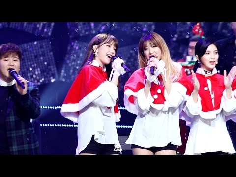 151201 열린음악회 나인뮤지스 혜미 현아 엔딩 캐롤 직캠