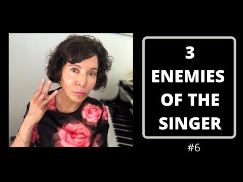 Throat Tension While Singing?  The 3 ENEMIES of the Singer!