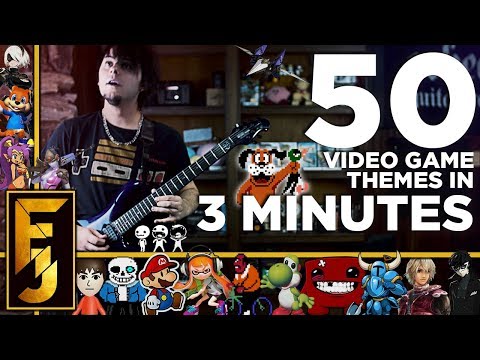 50 Video Game Themes in 3 Minutes | FamilyJules