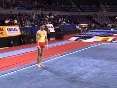 Li Rongjie - Floor Exercise - 2000 Pontiac International Team Championships - Men