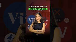 This ETF gave 154% returns in last 1 year! #etfs #returns #personalfinance