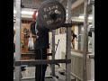 front squat with no belt 160kg 5 singles