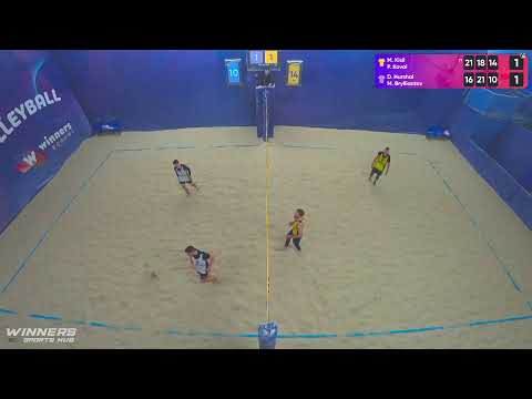 23:20 M.Kisil / P.Koval  - D.Hurshal / M.Brylliantov|Winners Beach Volleyball