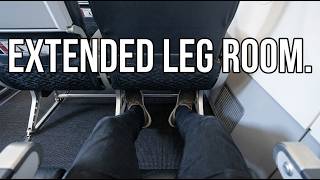 Extended Legroom Stretch Seating on Frontier Airlines
