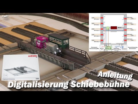 Märklin Schiebebühne - Digitalisierung ( Steuerung & Rückmeldung )