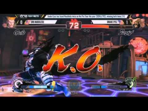 Capcom Cup 2014 USF4 - CRS Nuckledu Vs Snake Eyez