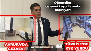 CHP’li Halıcı: “Türkiye’de Öğrenciler Cezaevi Koşullarında Barınıyor!” | KYK Gerçeği Meclis’te