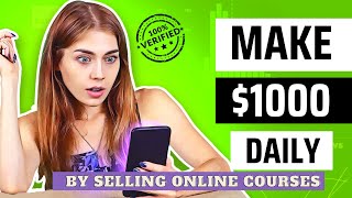 earn money by selling courses online| how to sell online courses | Successful Finance