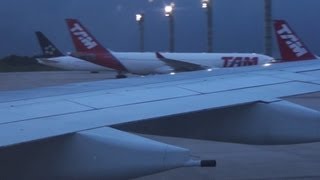 preview picture of video 'TAP Portugal Airbus A330-200 landing at Antonio Carlos Jobim Airport in Rio de Janeiro'