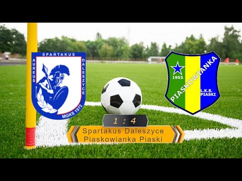 Spartakus Daleszyce 1 - 4 Piaskowianka Piaski    [04.06.2023]