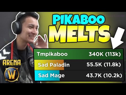 Pikaboo Absolutely MELTS People | WoW Arena