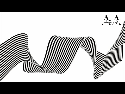 Illustrator 3d line Design in very easy way