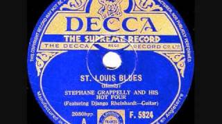 Django Reinhardt - St.Louis Blues - 1935 September 30 - Decca, Paris