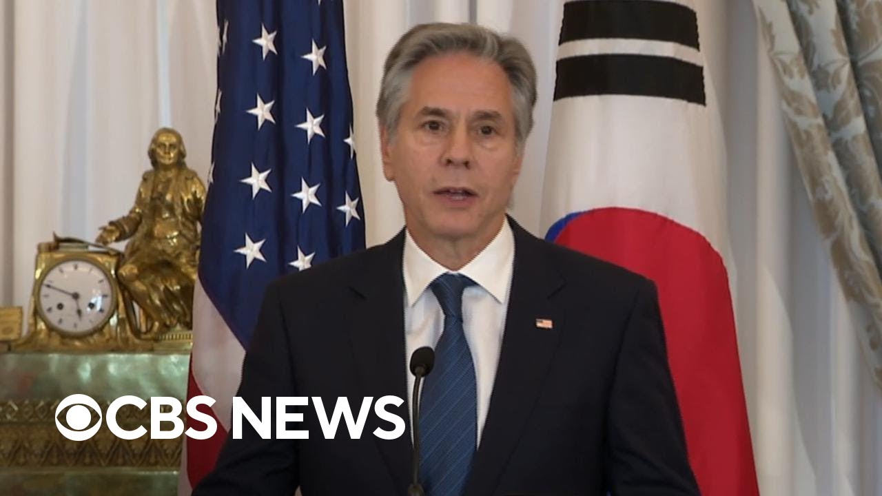 Blinken condemns North Korean ICBM test, says 8,000 DPRK troops deployed near Ukraine border