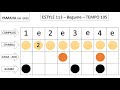 Loop Bateria Bolero BPM  105