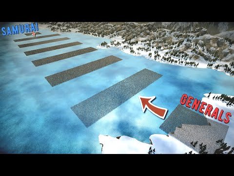 Generals vs 6 Squads vs Samurai - UEBS 2