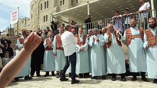 שירת הלוויים ‑ הדגמה חיה מתוך סדנת “מכון המקדש”, ירושלים - כותל המערבי פסח תשפה חלק ב
