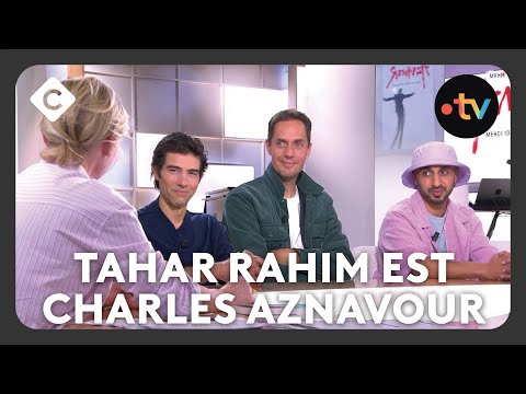 Tahar Rahim as Charles Aznavour - C à Vous - 22/10/2024