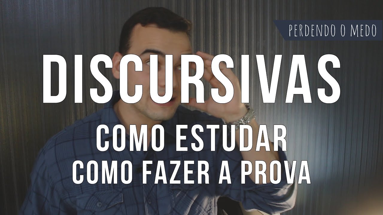 Como Fazer PROVAS DISCURSIVAS para Concursos | COMO ESTUDAR