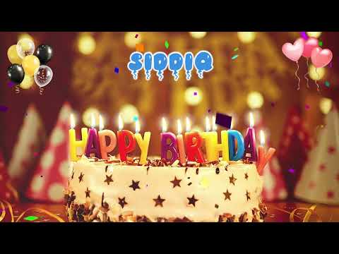 SIDDIQ Happy Birthday Song – Happy Birthday to You