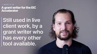 ChatEIC: How To Create An EIC Accelerator Step 1 Proposal With AI