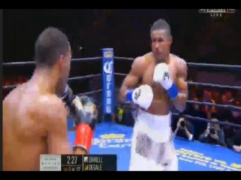 James Degale vs Anthony Dirrell Full Fight Results Degale gassed but   Wins Middle Weight title