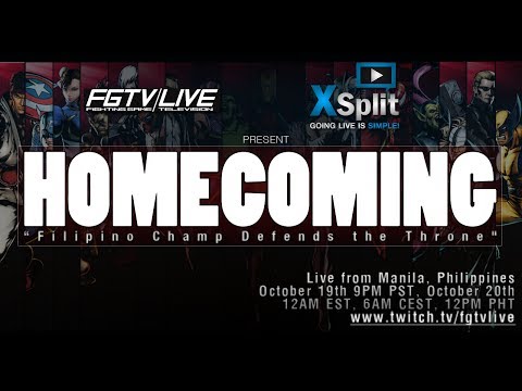 Homecoming: coL.Filipino Champ (@FChampRyan) vs. Garrett - UMVC3 - FT10 - 10/19/13