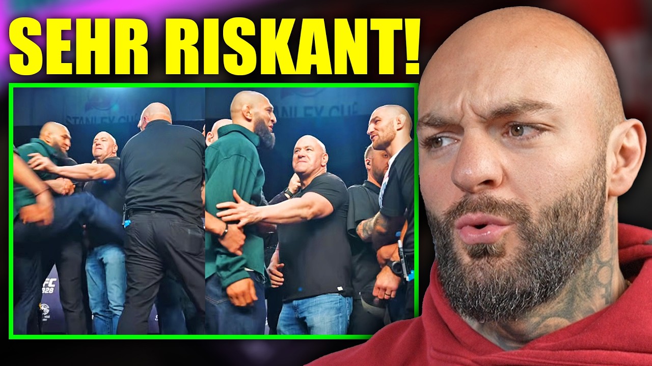 Das Faceoff wäre FAST eskaliert.. Chimaev vs Sean Strickland - RINGLIFE