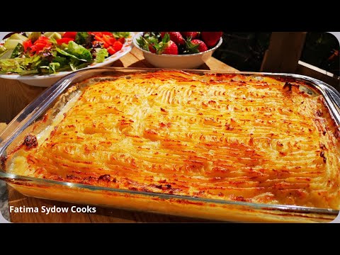 How to make Cottage Pie, with a refreshing Salad on the side.