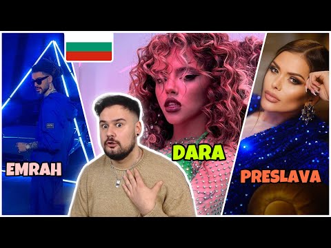 REACTION TO BULGARIAN SINGERS: DARA x MATTEO - CALL ME // EMRAH - 69 // PRESLAVA - OT OTRE
