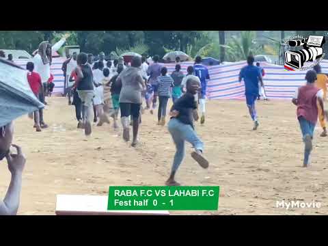 RABA FC VS LAHA BI (KQYSDA JR TOURNEY FINAL) FIRST HALF 