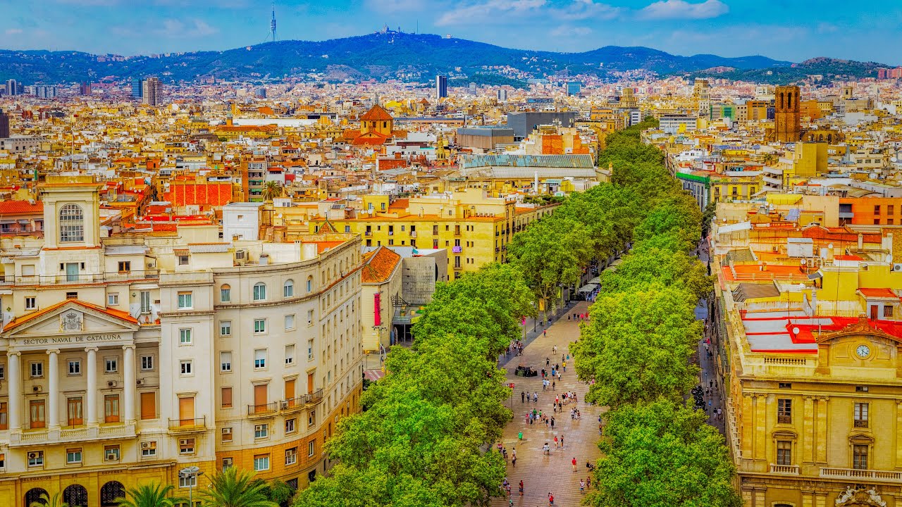 Barcelona in Motion | Fast-Paced City Life in 4K HDR - Part 2; Ep 3