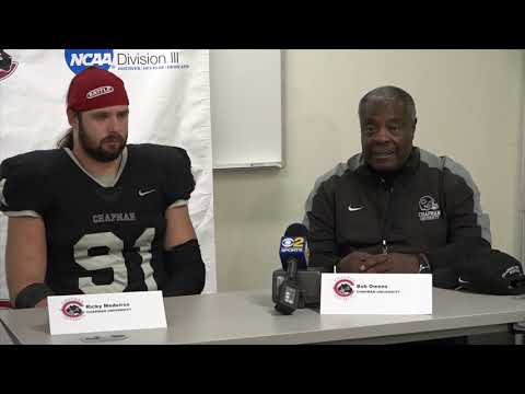 NCAA 2nd Round Press Conference - Chapman