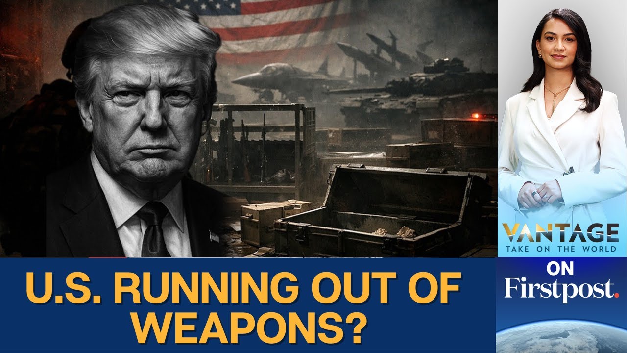 US Iran War LIVE: Is US Running out of Ammunition Amid Iran War? | Vantage on Firstpost