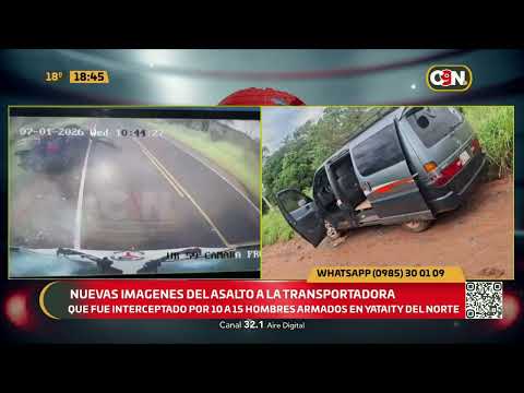 Nuevas imágenes revelan el violento intento de asalto a una transportadora de caudales