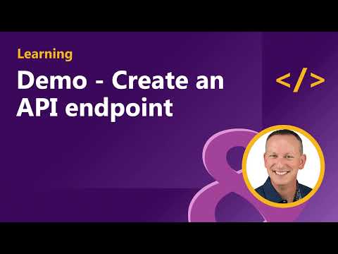 02 03 Demo Create an API endpoint