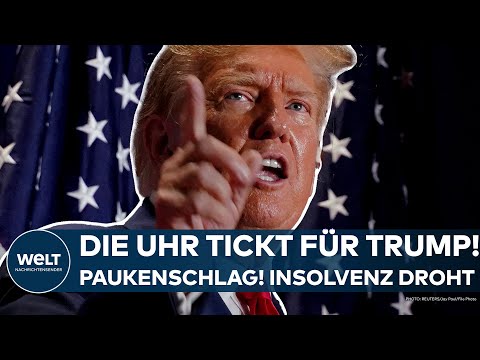 USA: Die Uhr tickt für Donald Trump! Ex-Präsident muss fast halbe Milliarde zahlen - Insolvenz droht