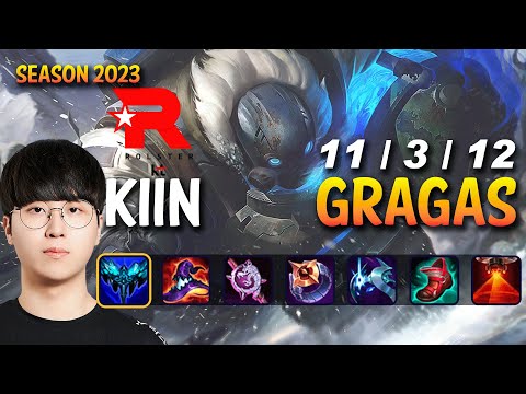 KT Kiin GRAGAS vs MALPHITE Top - KR Ranked