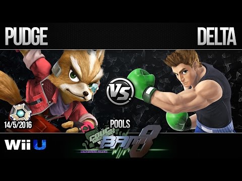 BAM8 - Pudge (Fox) vs Delta (Little Mac) - Pools