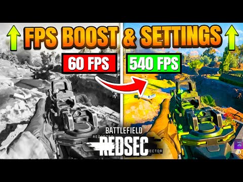 THE BEST BATTLEFIELD REDSEC SETTINGS & FPS BOOST in 2025! ✅ (Visibility & Nvidia Settings)