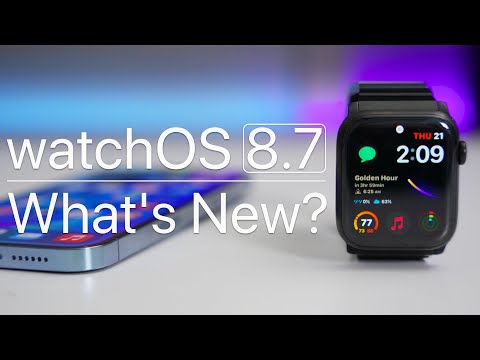 watchOS 8.7 is Out! - What's New?