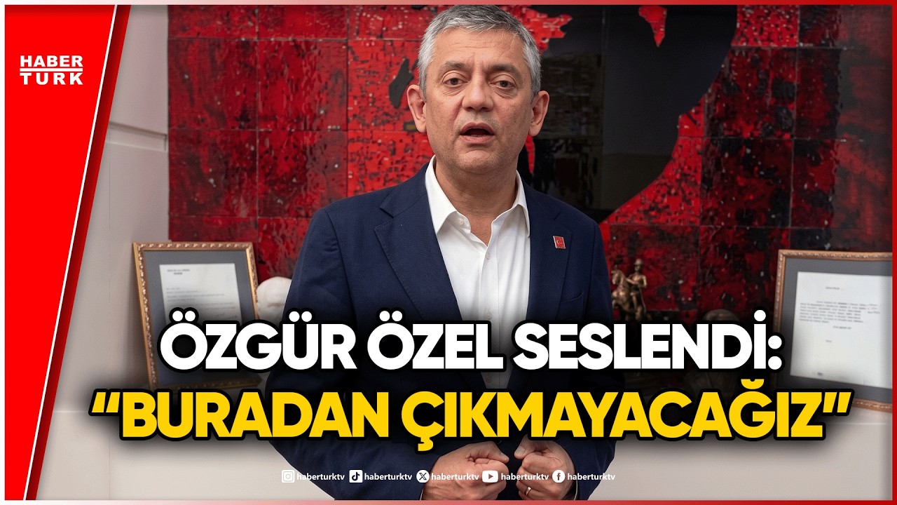 CHP’de Sıcak Saatler: Özgür Özel Meydan Okudu