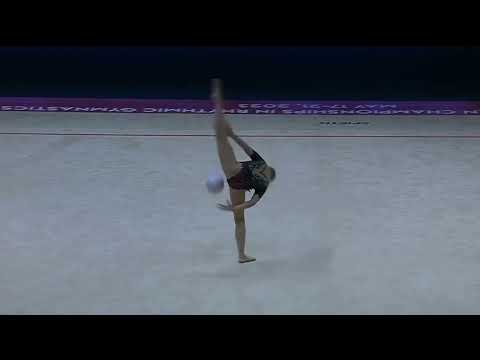 Helene Karbanov FRA Ball AA FINAL EUROPEAN CHAMPIONSHIPS 2023