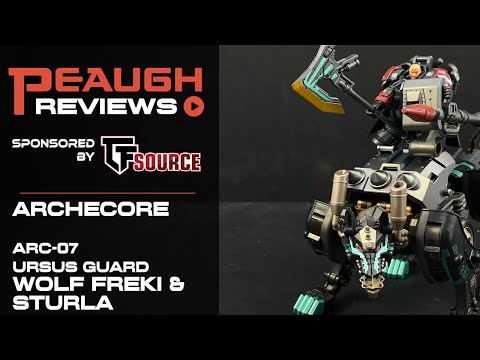 Video Review: Archecore ARC-07 Starfall Raider WOLF FREKI and STURLA
