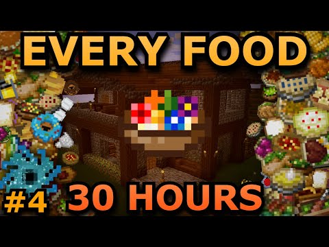 Why I Spent 30 Hours Crafting Every Food in Minecraft's Hardest Modpack | Project Singularity Ep. 4