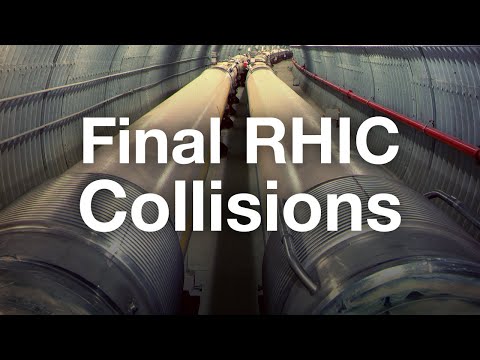Final Collisions at the Relativistic Heavy Ion Collider