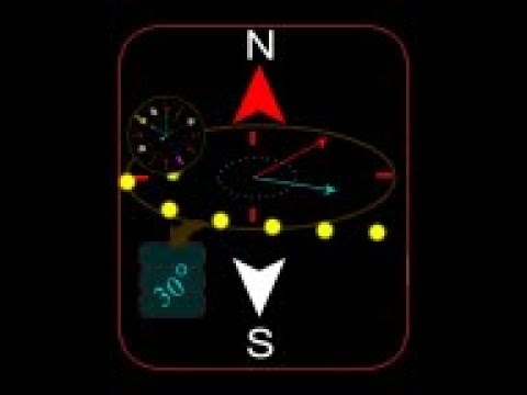 Compass with declination Video